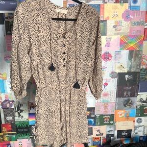 Beachgold (Anthropology) shorts romper